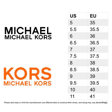 michael kors shoes sizing|Michael Kors wide width shoes.